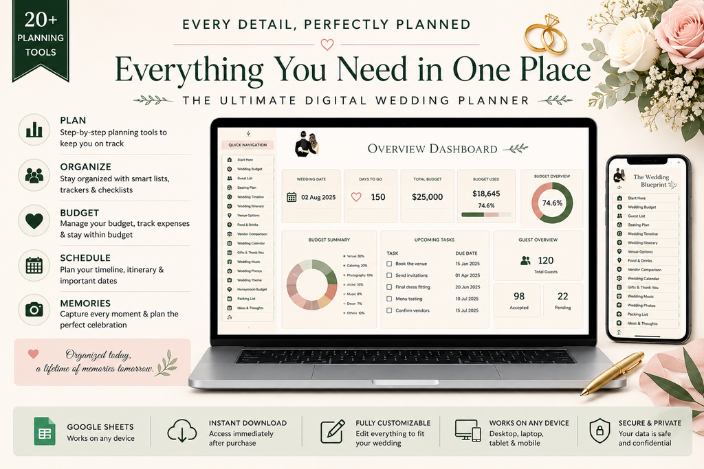 Ultimate Wedding Planner - The Wedding Blueprint